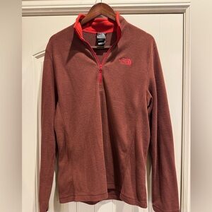 North face quarter zip